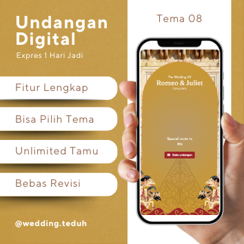 08 Undangan Digital | Undangan Pernikahan Murah | Web Invitation I Wedding Invitation | Pastel simpe