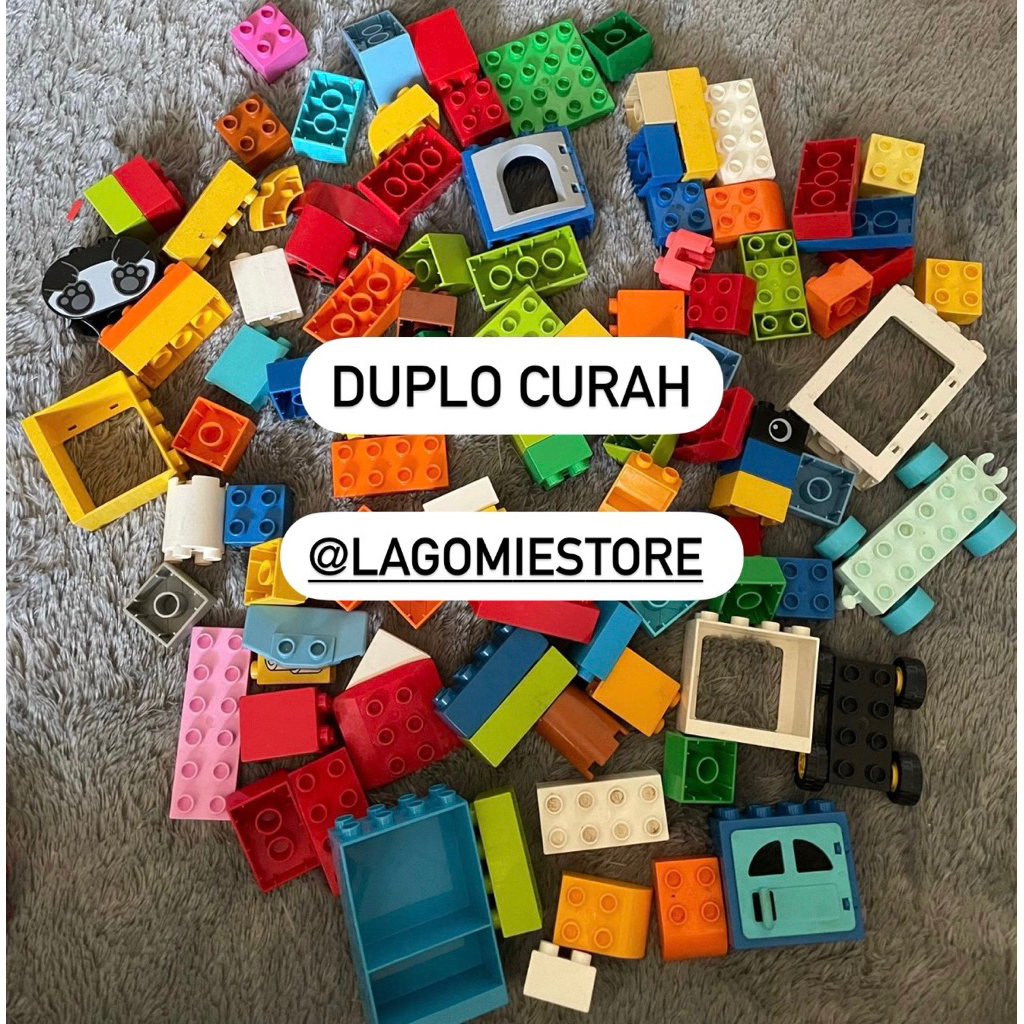 lego duplo curah authentic preloved