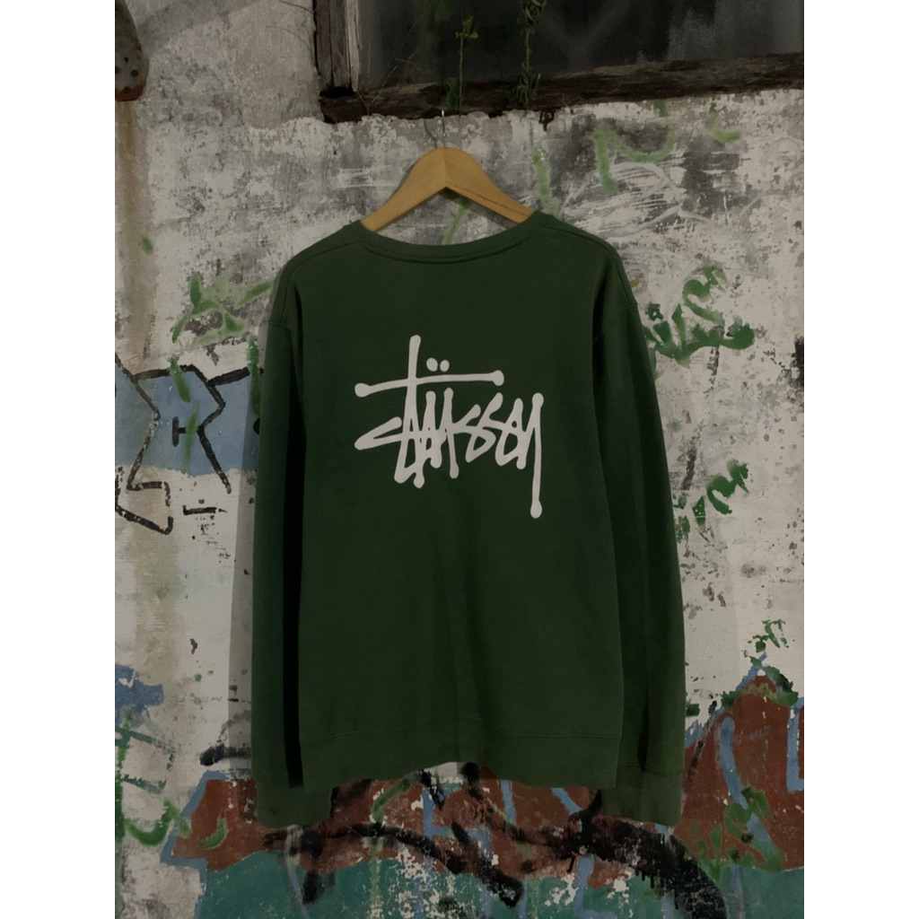 CREWNECK STUSSY BASIC SECOND