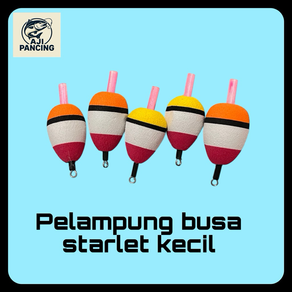 Pelampung pancing busa starlet kecil