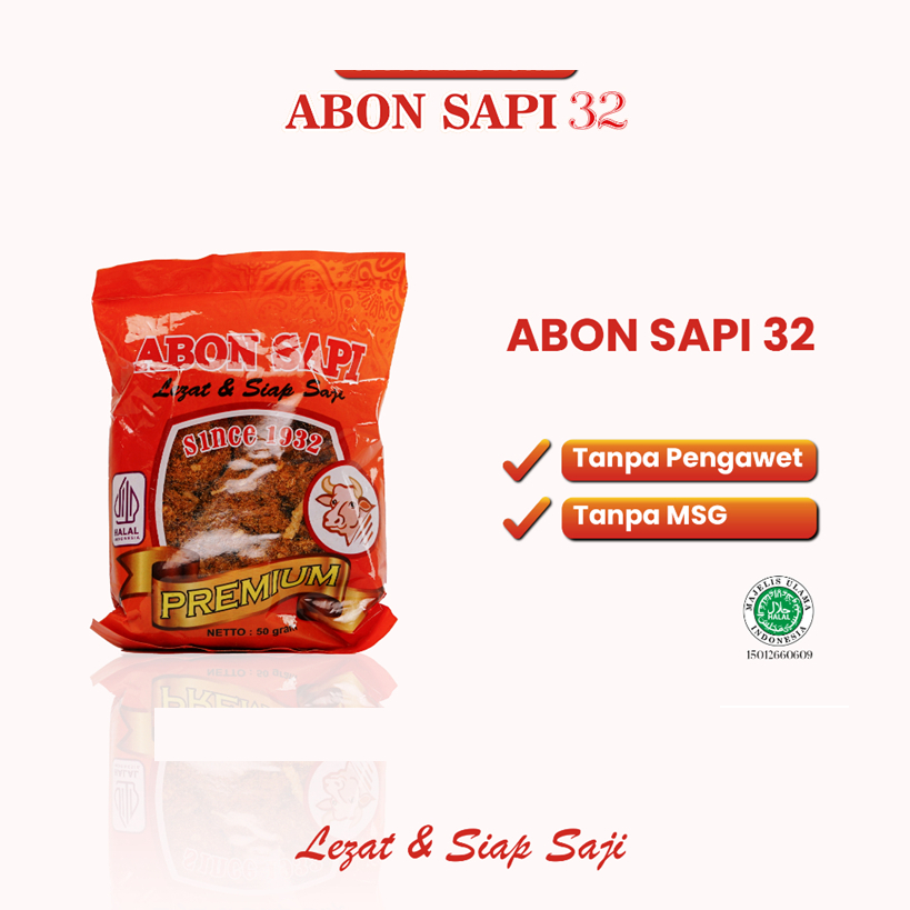 ABON SAPI 32 Asli Premium Lezat Tanpa Pengawet
