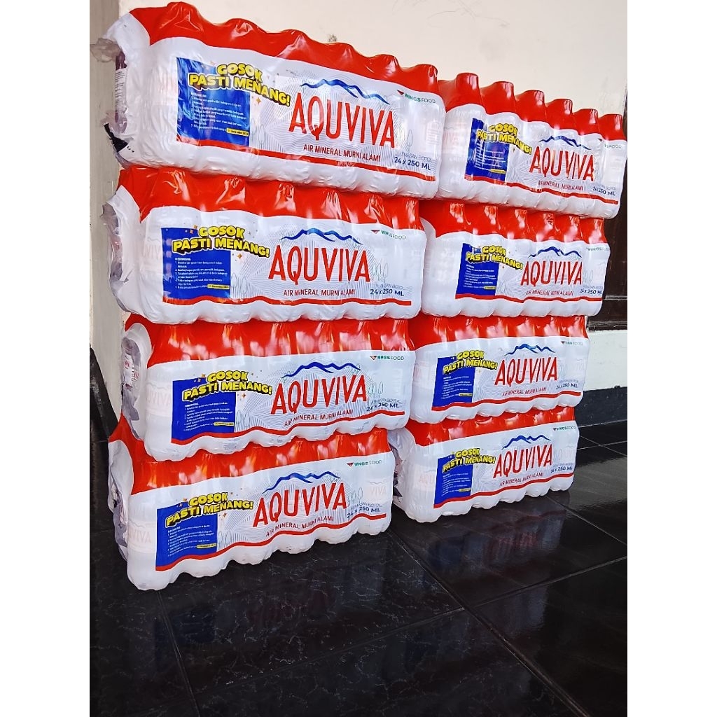 

Air Mineral Aquviva 250mL 1 Krat/Packing