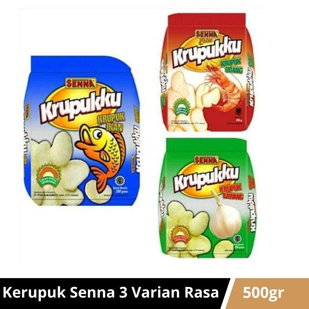 

Senna Kerupuk Mentah 500gr