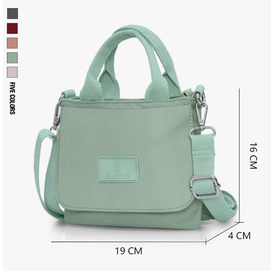 GUDIKA Bags 5187 - Tas Wanita Branded Waterproof Original Import 2025 - Tas Kekinian Korea Style