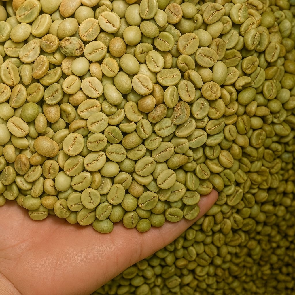 

Kopi Green Been/Biji mentah Robusta Gayo - Kuat, Berkarakter, dan Kaya Kafein