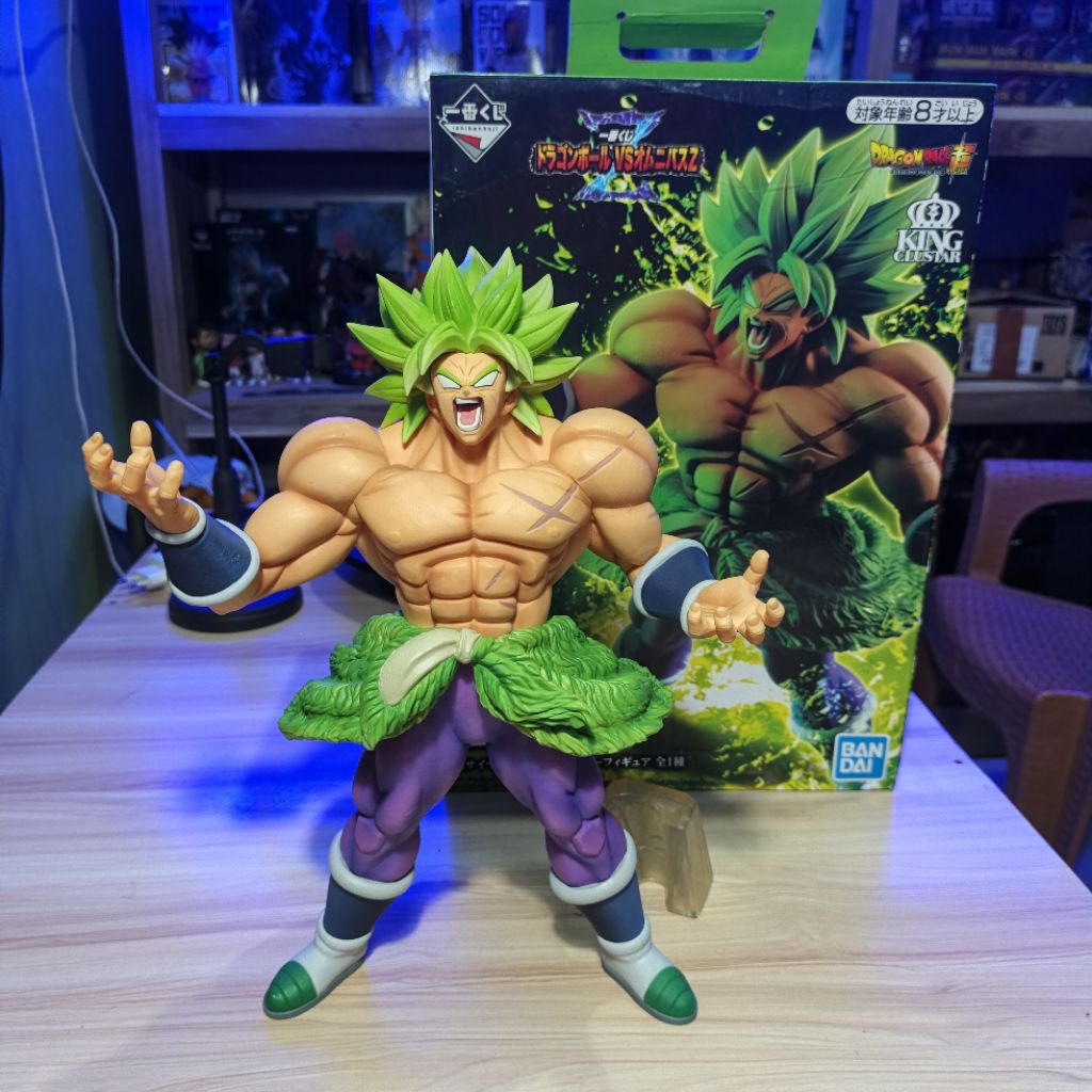 [Original] Action figure dragon ball Broly ichiban kuji king clustar KC prize B