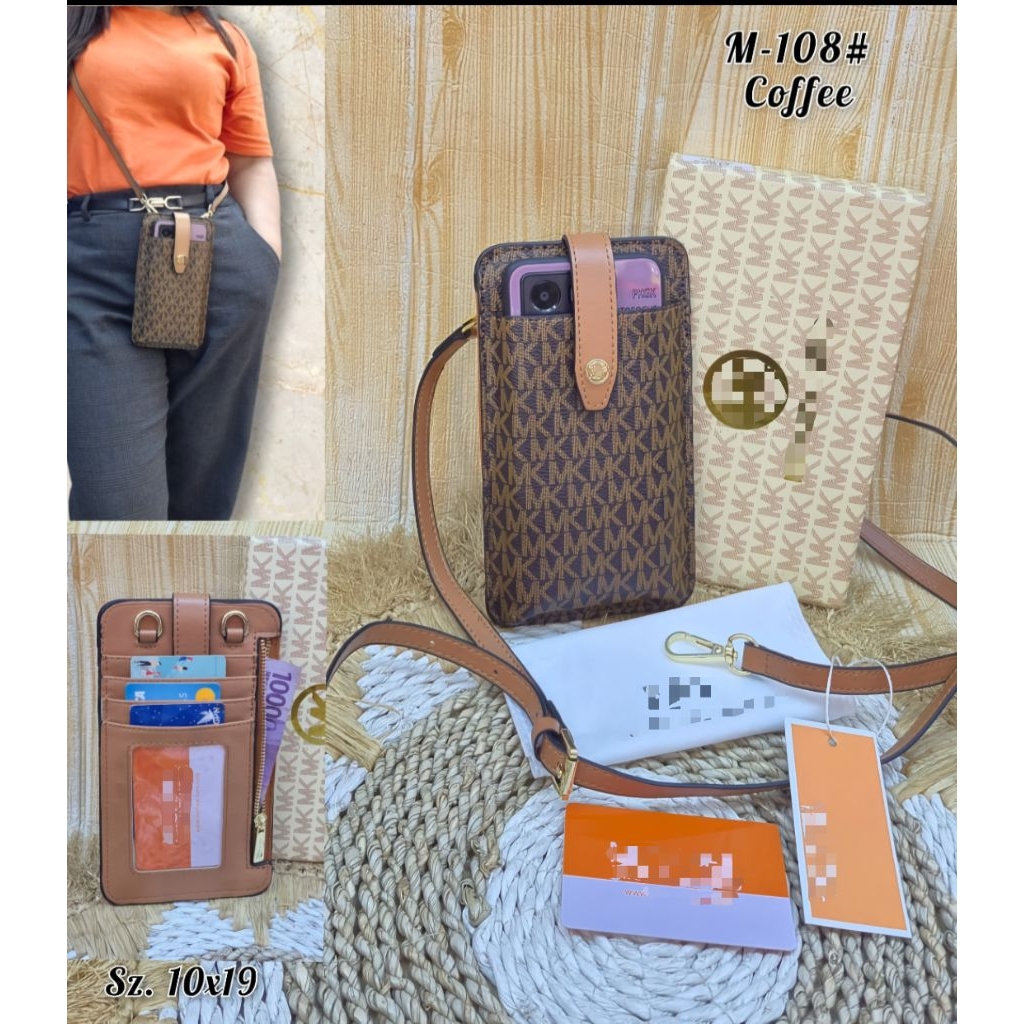 Tas HP Mini Selempang Wanita Dompet HP Pouch Multifungsi