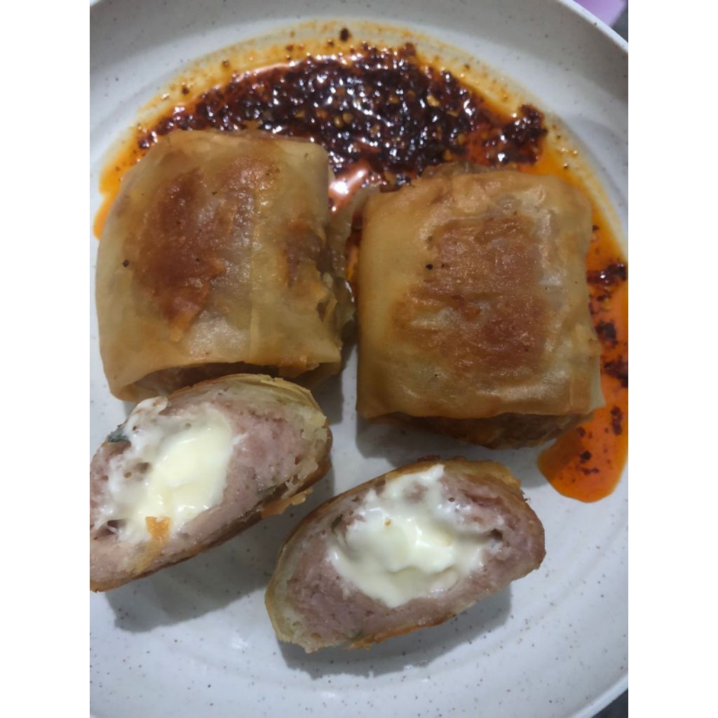 

Dimsum goreng keju lumer