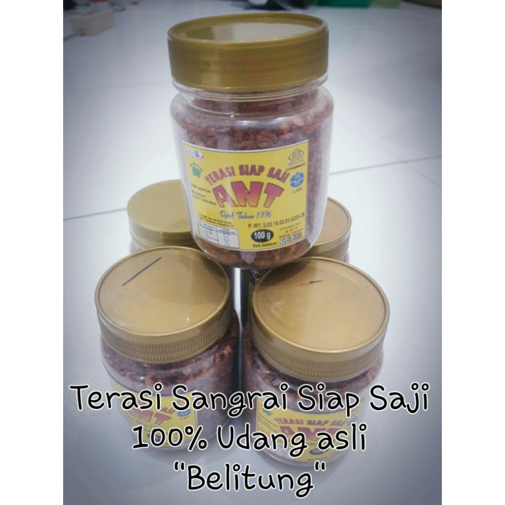 

Terasi Sangrai siap saji asli Belitung