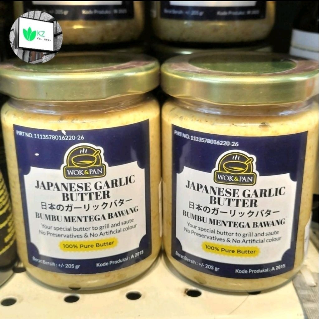

Japanese Garlic Batter Wok & Pan 205gr/pcs Bumbu mentega bawang