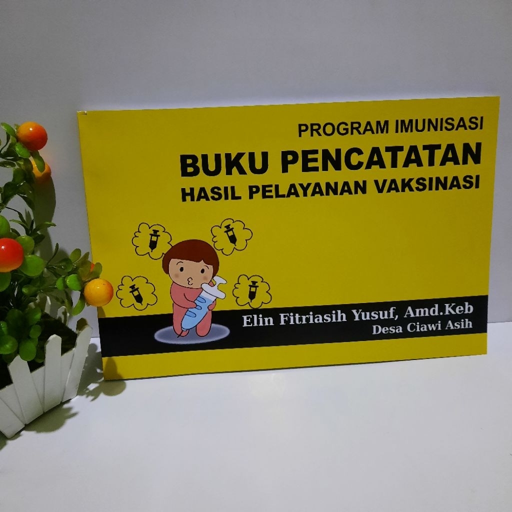 

Buku Pencatatan Hasil Pelayanan Vaksinasi Isi 50 Lembar (100 Halaman)