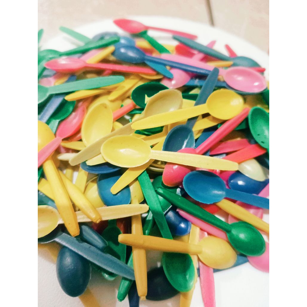 Sendok Mini Kecil Mainan Sendok Colek Coklat 25gr 150 pcs
