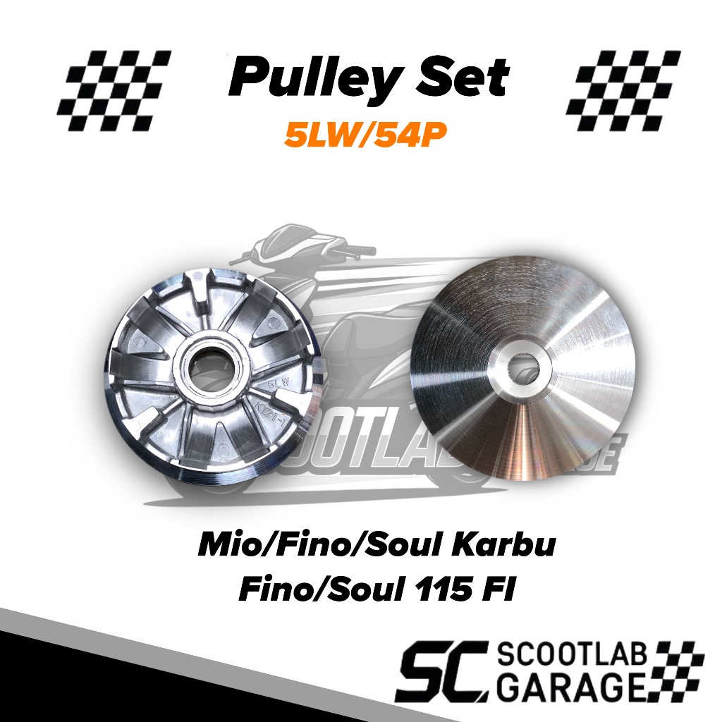 Rumah Roller Kipas Pulley Custom Racing Bubut Drajat Mio Fino Xride Soul Filano Fazzio Freego Mio M3