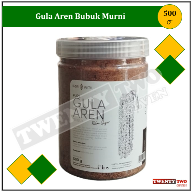 

[6 X]Dari Bumi Gula Aren Bubuk 500 gr