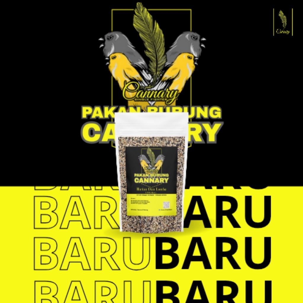 PAKAN BURUNG KENARI 300Gr CannarySF Harian dan Lomba