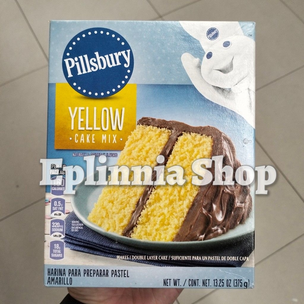

Pillsbury Yellow Cake Mix 375 gr - Tepung Premix Instan