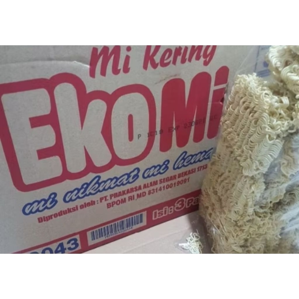 

MIE KERING EKOMI 1KG isi 15/16 keping