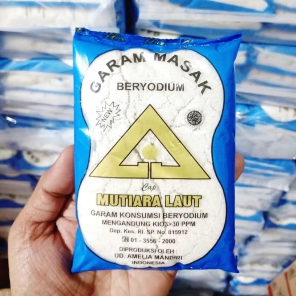 

Garam Beryodium Cap Mutiara Laut 200Gram pcs