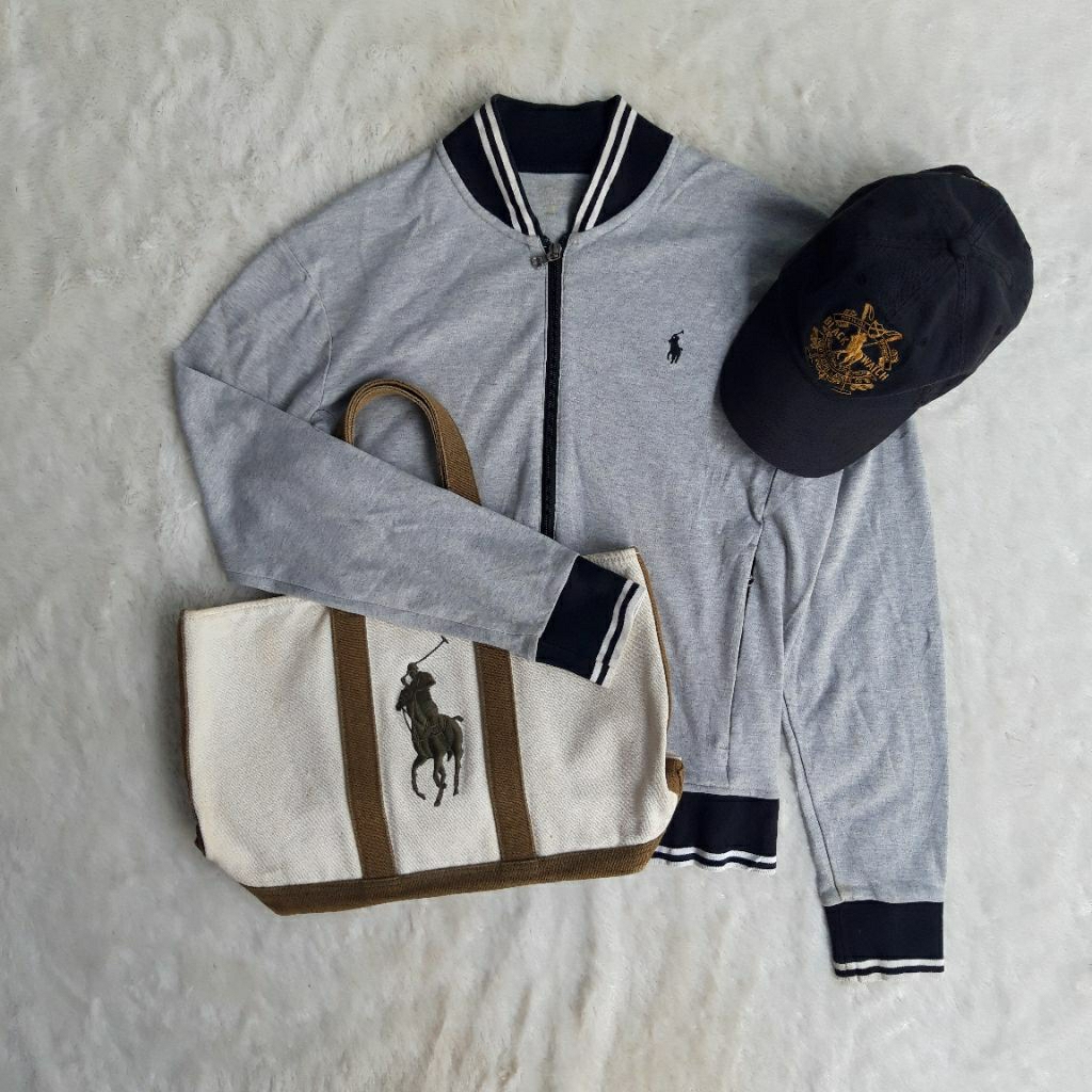 varsity bomber ralph lauren abu