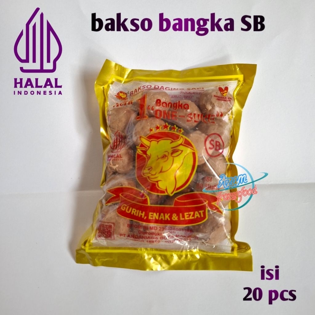 

BAKSO BANGKA ONE SUKE SB isi 20 pcs