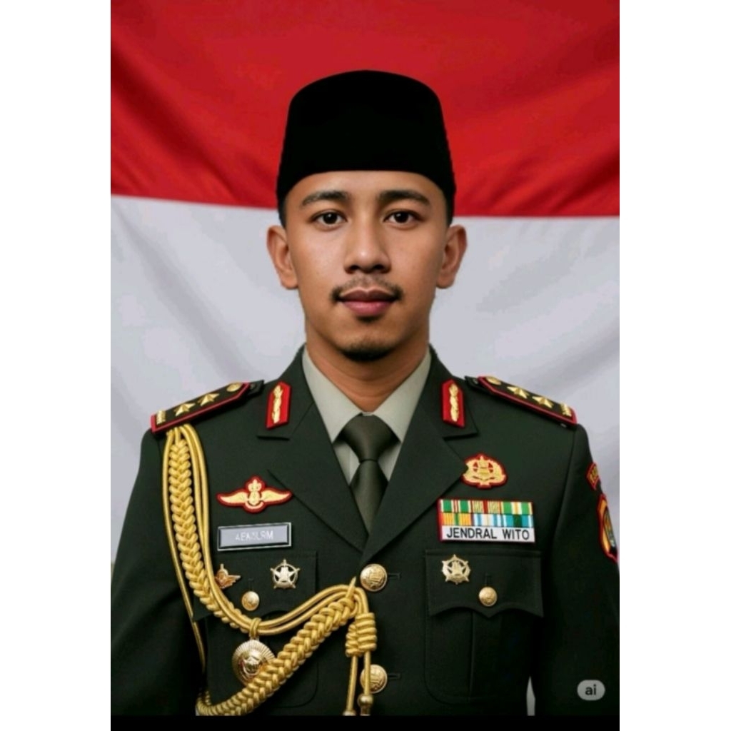 FOTO Ir Jendral wito kertas art paper 150gsm