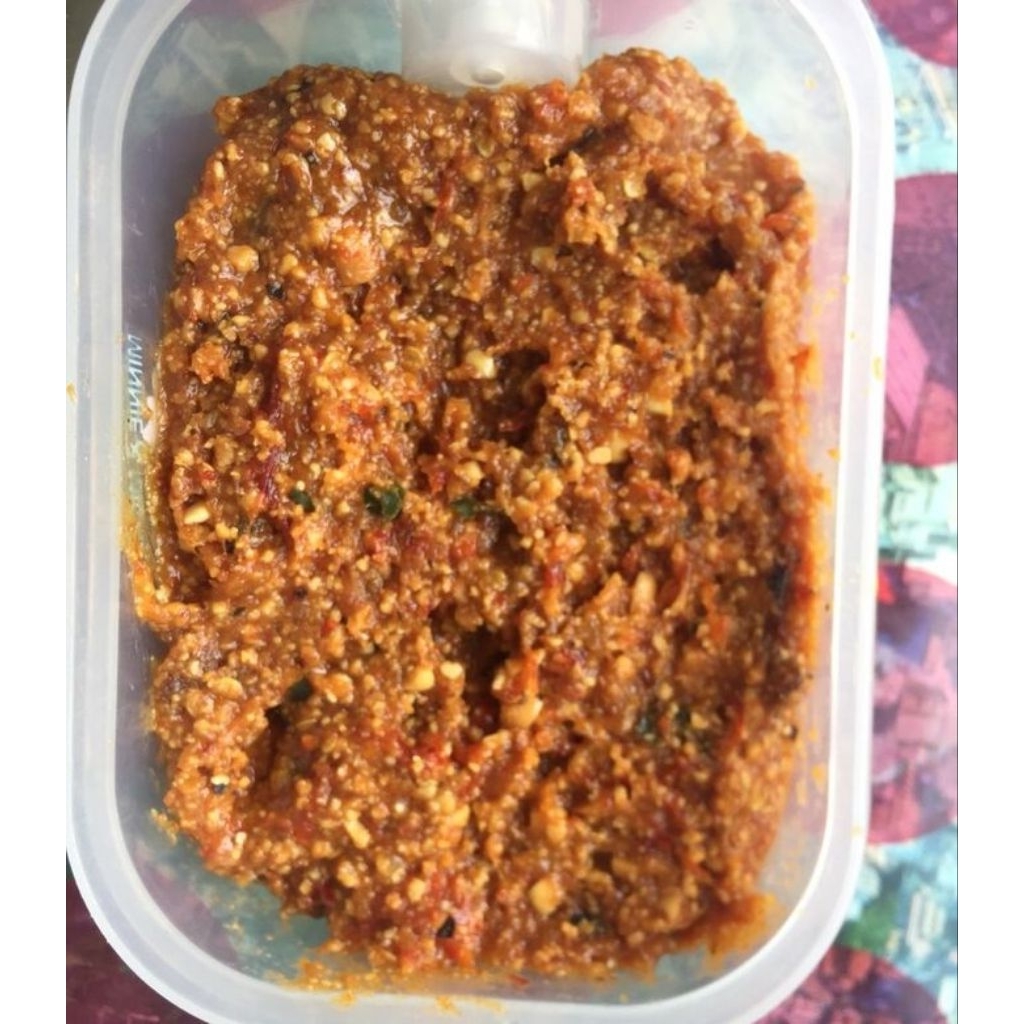 

SAMBAL PECEL / SAMBAL KACANG PREMIUM SUPER ENAK Kemasan Tumbel/Tuperwer