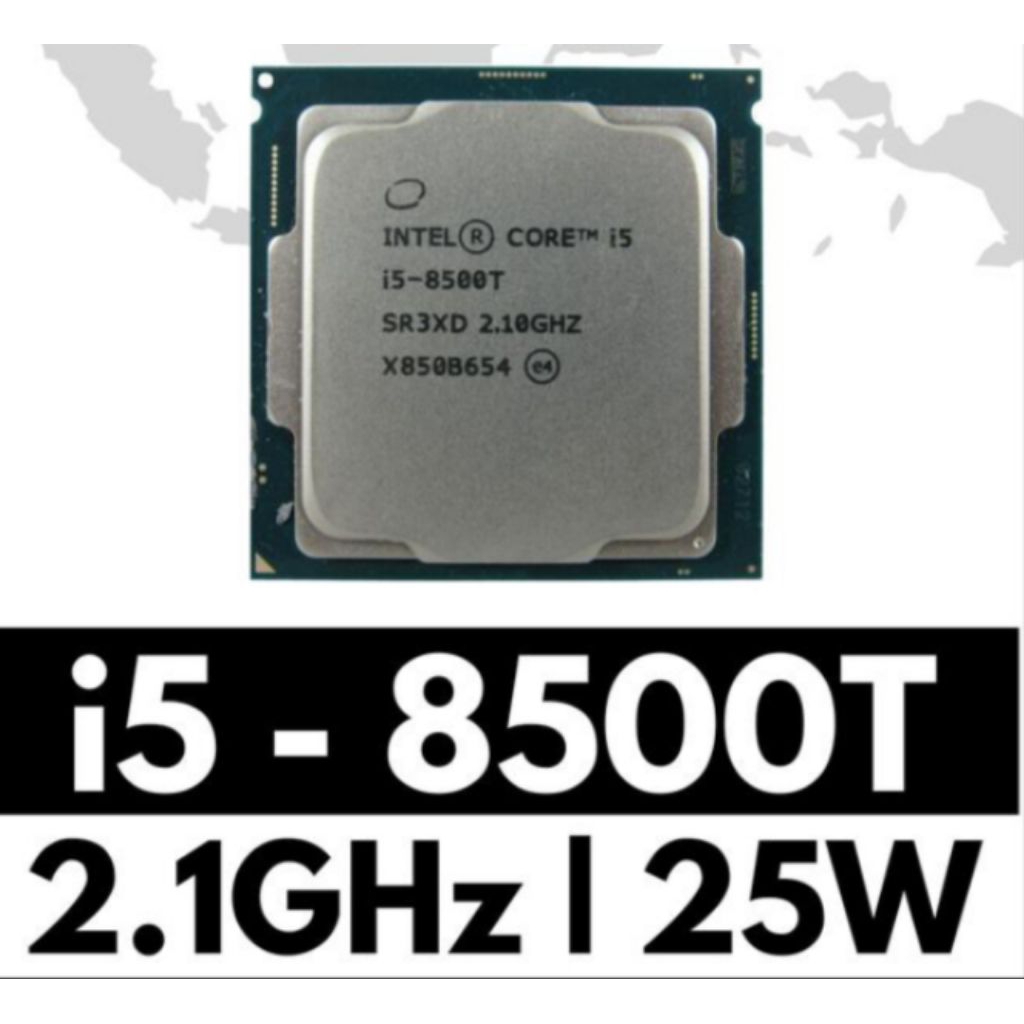 prosesor Intel core i5 gen 8500T