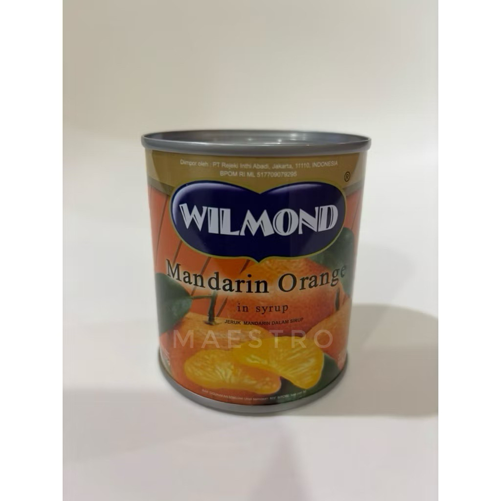 

Jeruk mandarin kaleng wilmond 312g/mandarin orange in syrup 312g