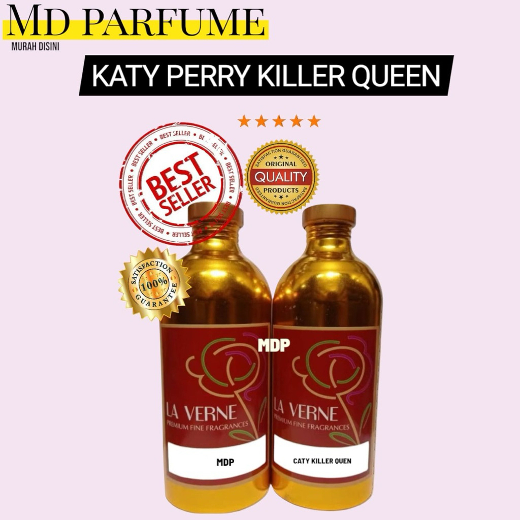 CATY KILLER QUEEN BY LAVERNE SEGEL ORIGINAL PABRIK 500 ML BIBIT PARFUM.