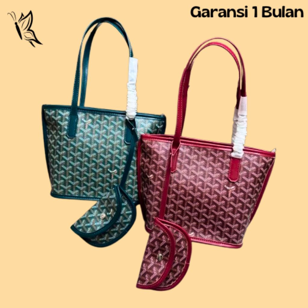 GY001 Tas Wanita Handlebag Tote Bag Nu Reverse Mini Terbaru