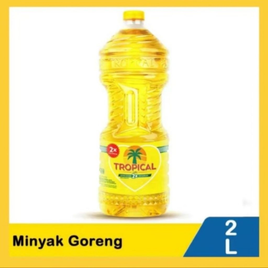 

Tropical minyak goreng 2liter bening