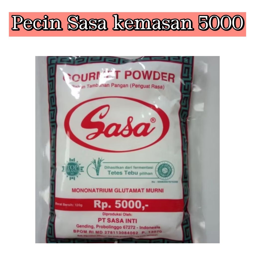 

Pecin sasa ukuran 5000/ pecin sasa masak/ penyedap rasa pecin