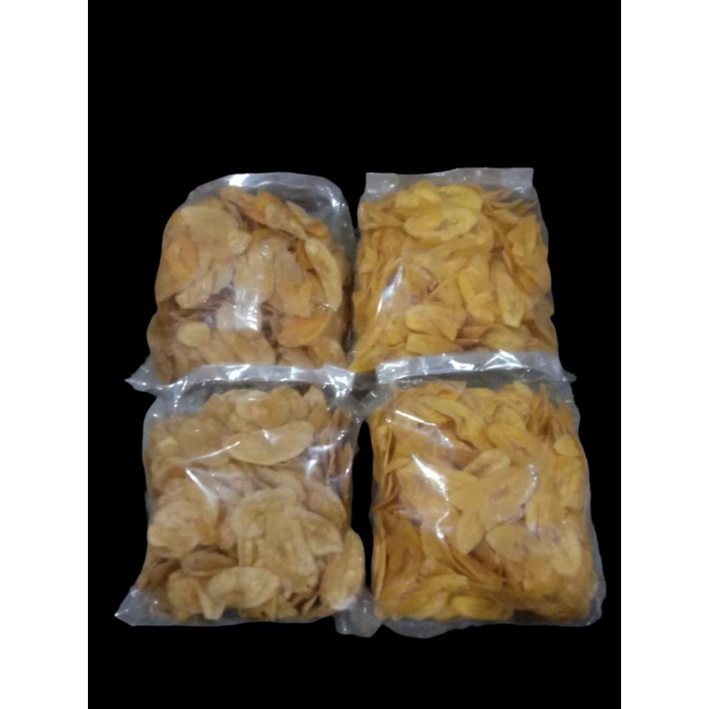 

Kripik pisang gurih asin 250gram