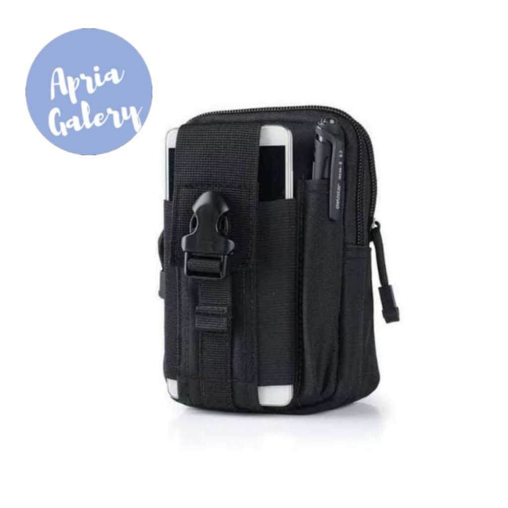 Tas Pinggang Tempat HP Tempat Handphone Waistbag Tas Pria