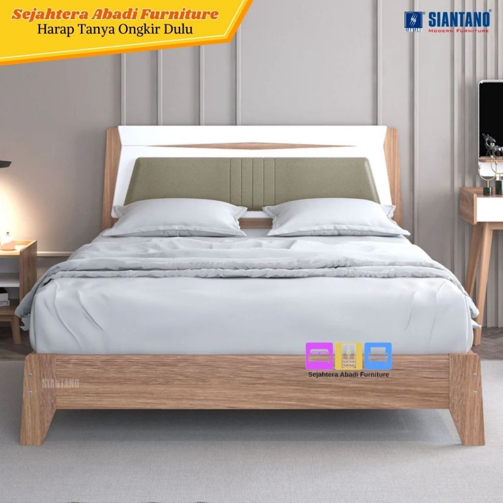 Ranjang Besi Siantano Caribia Divan Besi Uk 160 Dan 180 / BED CARIBIA SIANTANO FURNITURE