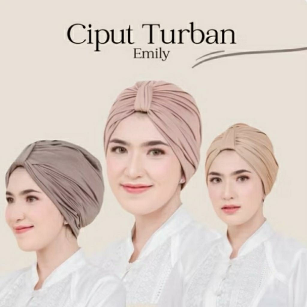 Ciput turban Emily Ciput wanita hijab