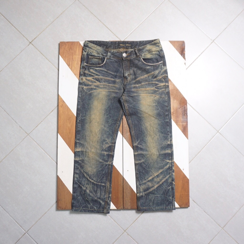 Celana Denim Fading Petir