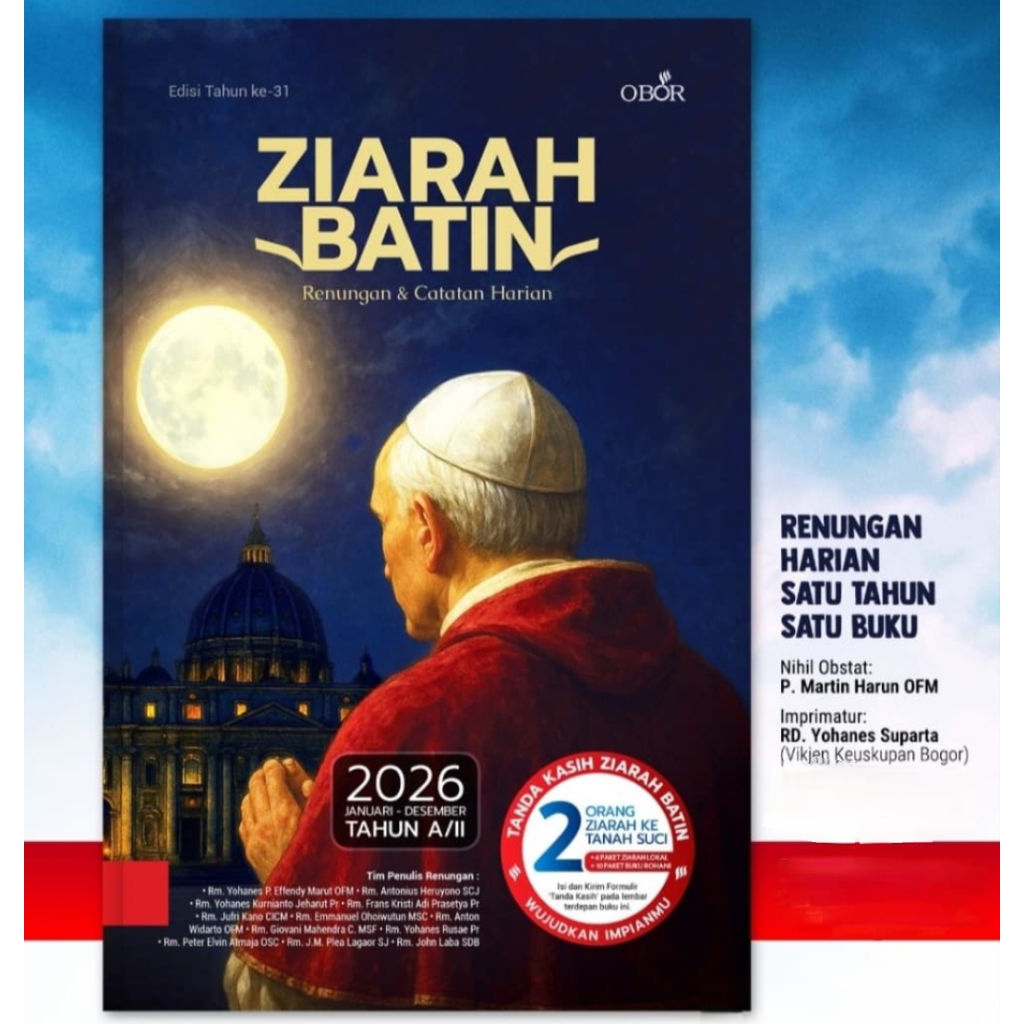 Ziarah Batin 2026 - Renungan dan Catatan Harian - Buku Rohani