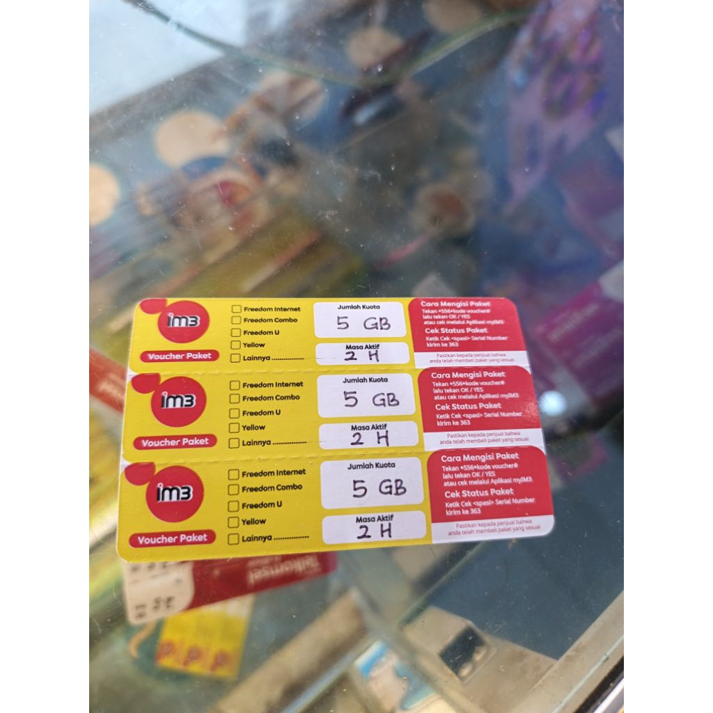 Voucher Indosat 5 GB 2 Hari