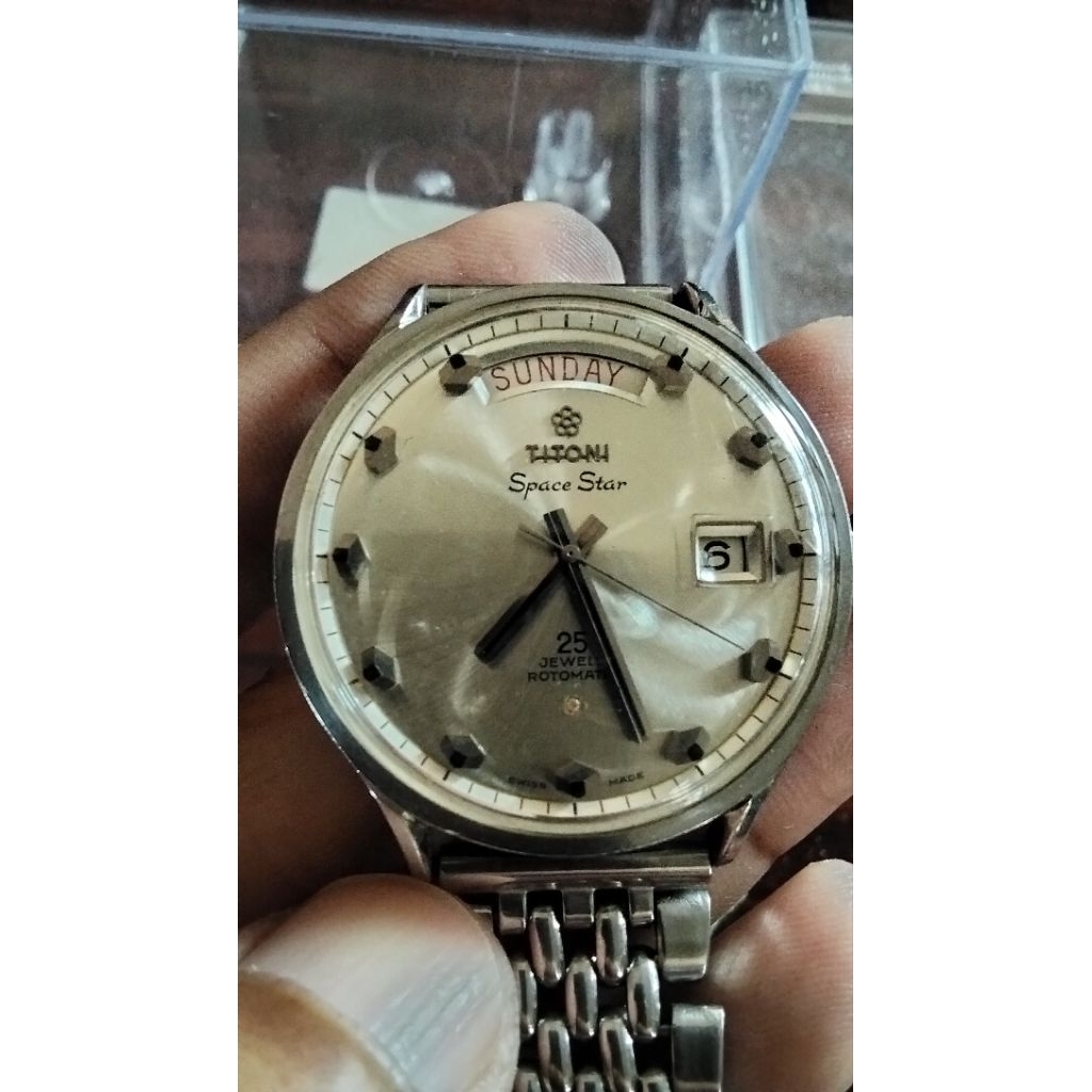 jam tangan titoni space star 25 jewelry vintage