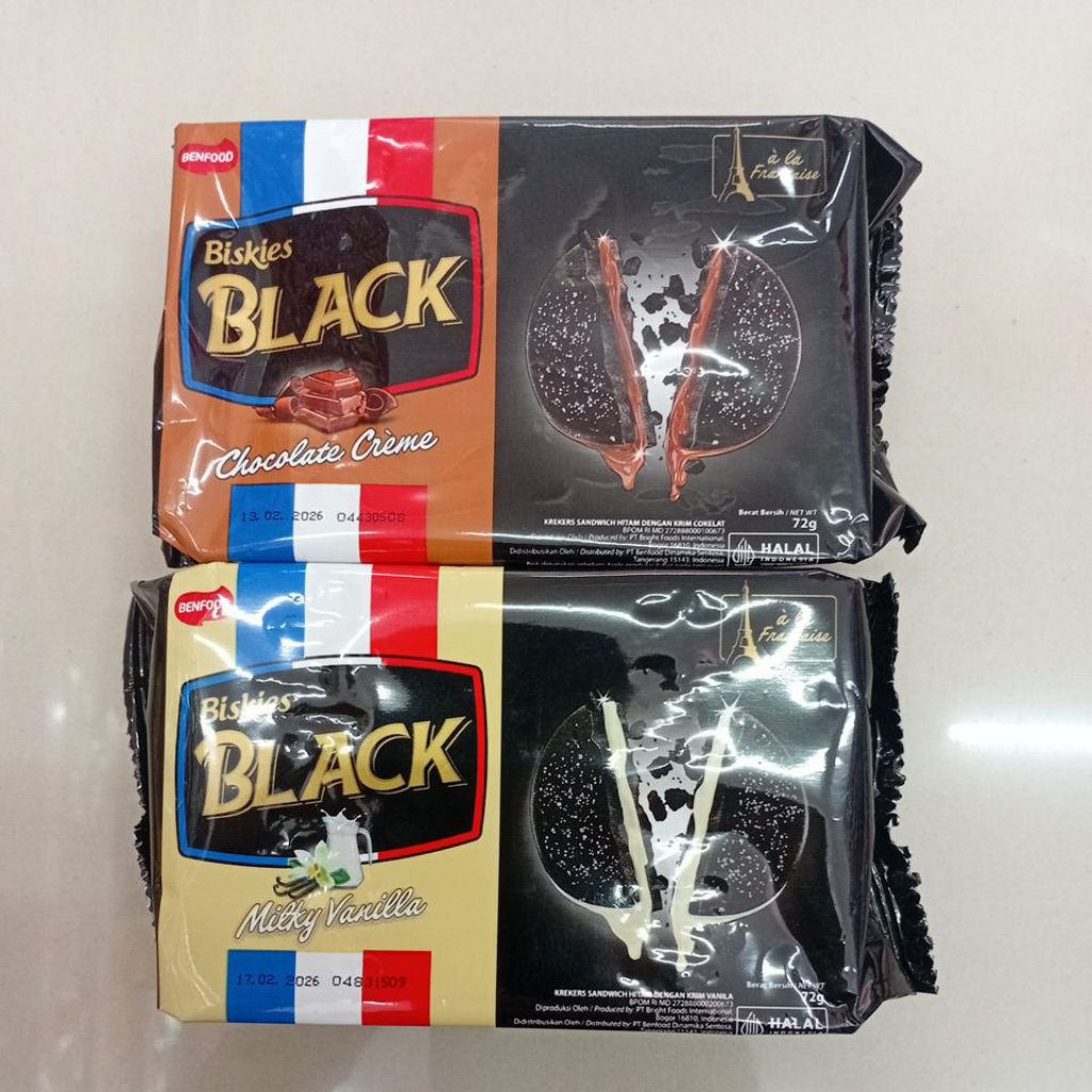 

BISKIES - BLACK BISKUIT 72g