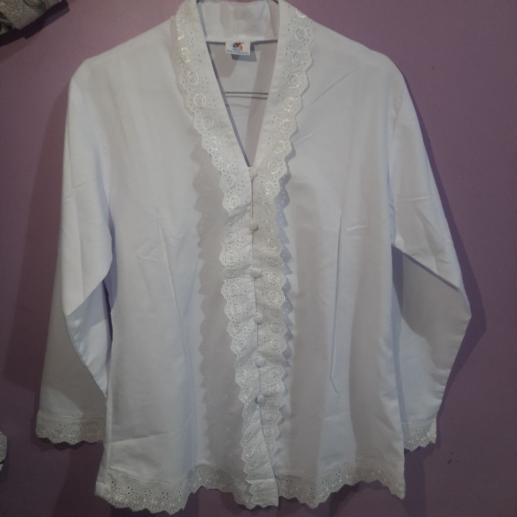 kebaya sekolah putih SMP SMA XXL