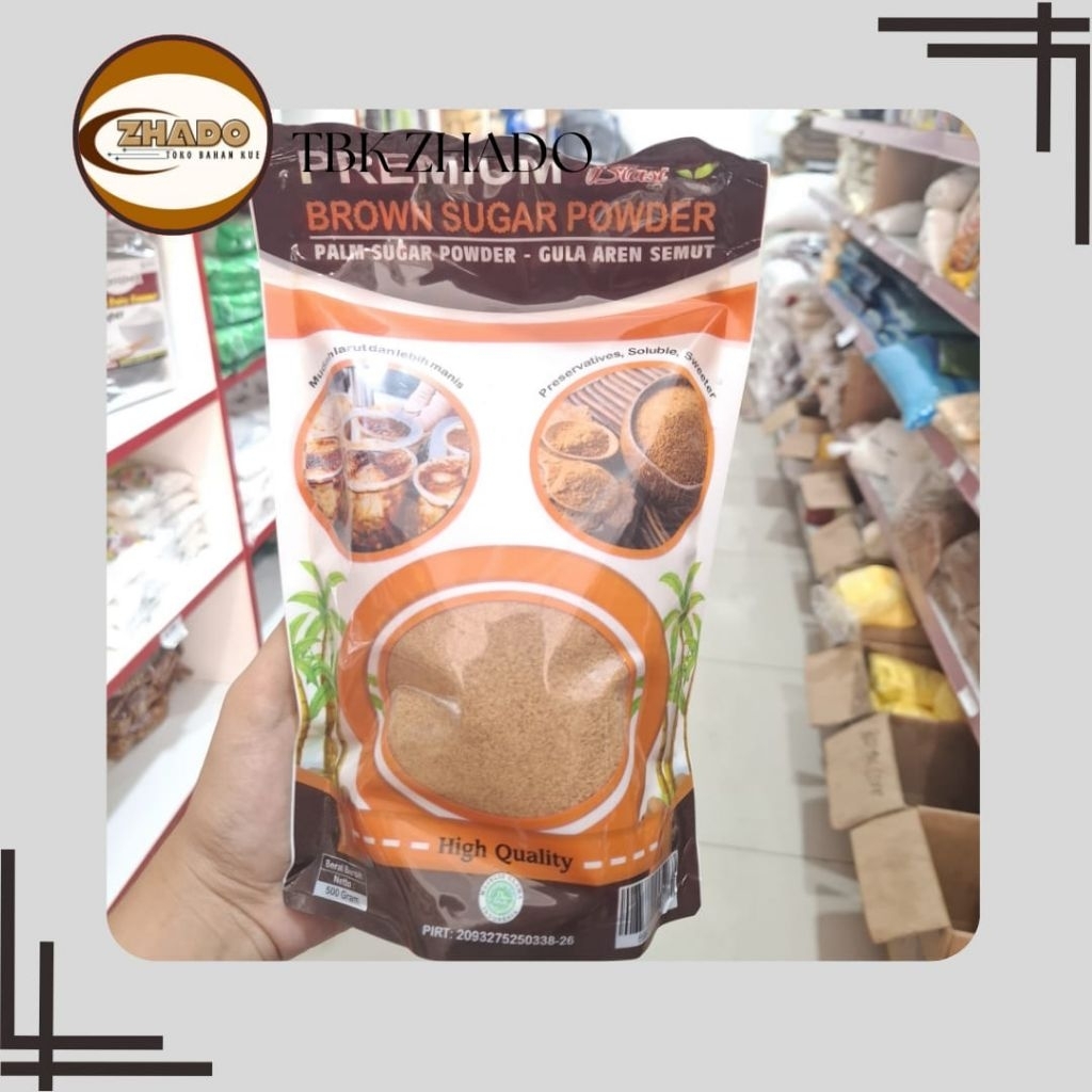 

GULA AREN SEMUT 500 GRAM - Gula Aren Bubuk Organik / Brown Sugar Powder