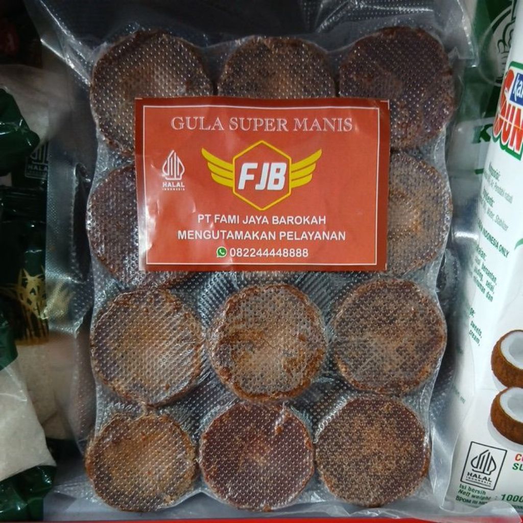 

Gula merah super manis 250g - 500g