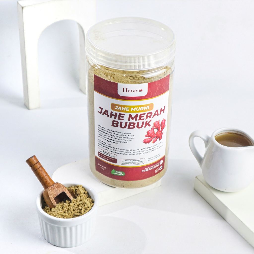 

Jahe Merah Bubuk Red Ginger Powder Original Isi 400 gram