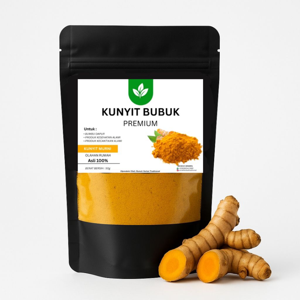 

Kunyit bubuk premium 100% asli 50g