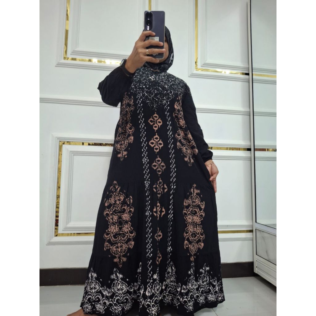 GAMIS CAP MALAMAN/GAMIS RAYON CAP/GAMIS SYAR I/GAMIS TERBARU