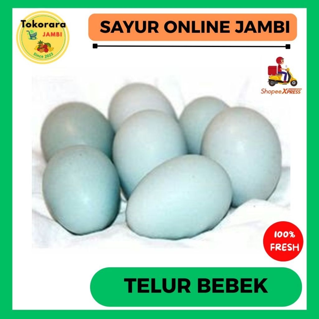 

INSTAN Telor Bebek Mentah/butir-tokorara.jambi