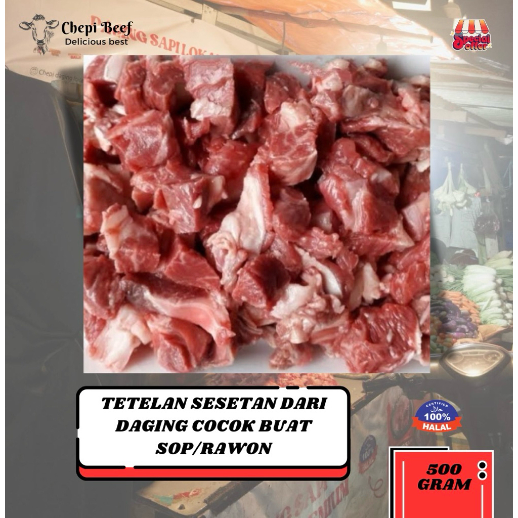 

TetelanSop sapi sandung lamur lokal /500gram