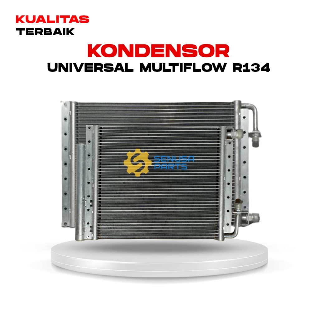 Kondensor AC Mobil UNIVERSAL MULTIFLOW R134 KUALITAS TERBAIK